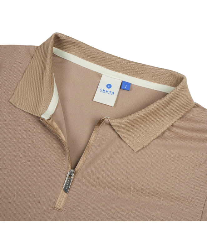 Luhta Luhta Aerola 100_sand 9_39306_590_L 100_Sand Luhta fleeces en truien 9_39306_590_L donker blauw bij Leerentveldvrijetijd.nl