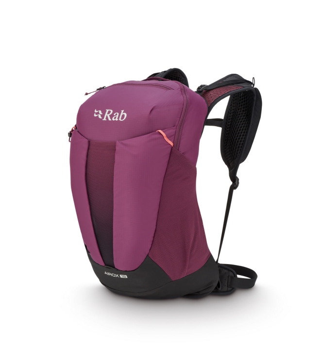 Rab Rab Airox 18 mul_mulberry QAQ-09 MUL_Mulberry Rab tassen QAQ-09 blauw combinatie bij Leerentveldvrijetijd.nl