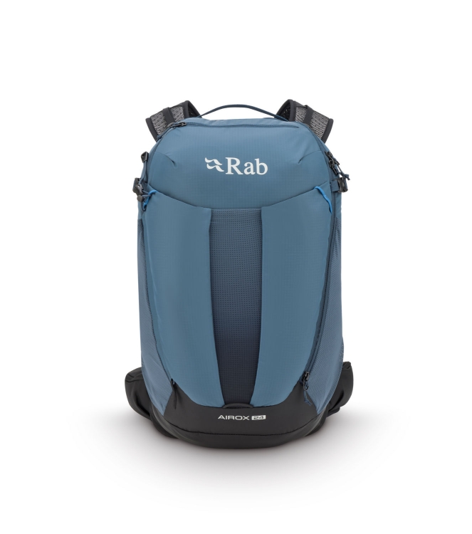 Rab Rab Airox 24 tmb_tempest blue QAQ-10 TMB_Tempest Blue Rab tassen QAQ-10 geen kleur bij Leerentveldvrijetijd.nl