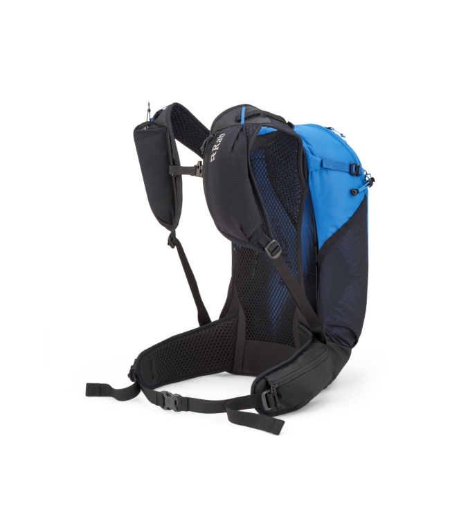 Rab Rab Airox 24 mbb_maya blue/black QAQ-10 MBB_Maya Blue/Black Rab tassen QAQ-10 antraciet bij Leerentveldvrijetijd.nl