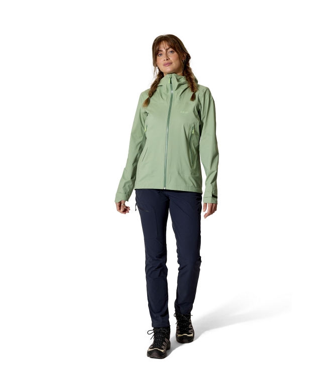Rab Rab Firewall Light Jacket Wmns dfg_dark fig green QWI-66 DFG_Dark Fig Green Rab jassen QWI-66 donker grijs bij Leerentveldvrijetijd.nl