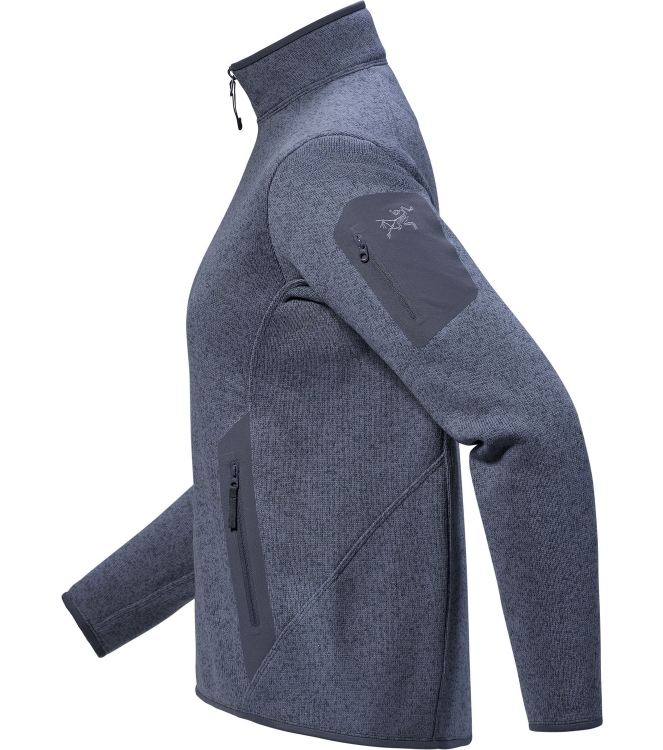 Arc'teryx Arc\'teryx Covert Cardigan W dk stratus heather X000010559 Dk Stratus Heather Arc'teryx fleeces en truien X000010559 antraciet bij Leerentveldvrijetijd.nl