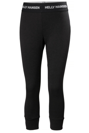 Helly Hansen Helly Hansen W Lifa Merino Midweight 3/4 Pant 990_Black