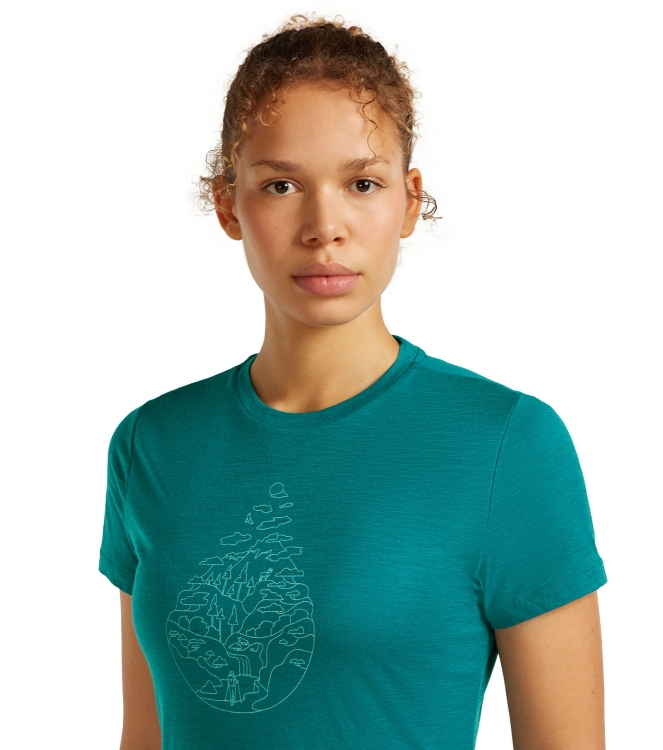 Icebreaker fleeces en truien IB0A56YJ antraciet bij Leerentveldvrijetijd.nl