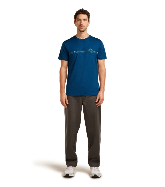 Icebreaker fleeces en truien IB0A57FO antraciet bij Leerentveldvrijetijd.nl