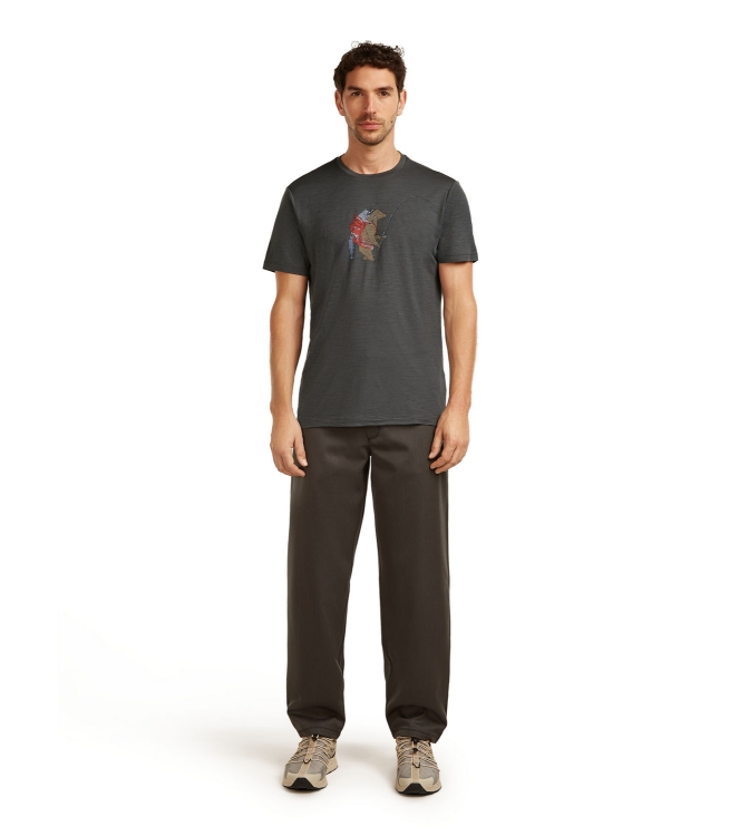 Icebreaker fleeces en truien IB0A57FU lichtblauw bij Leerentveldvrijetijd.nl