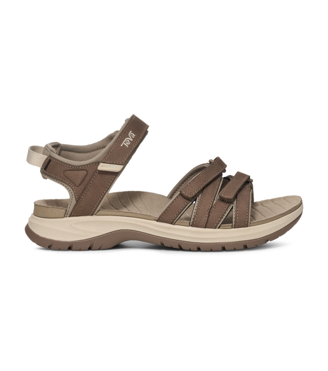 Teva Teva W Tirra sport Leather Sandalen crbo_caribou 1177511 CRBO_Caribou Teva sandalen 1177511 marine bij Leerentveldvrijetijd.nl
