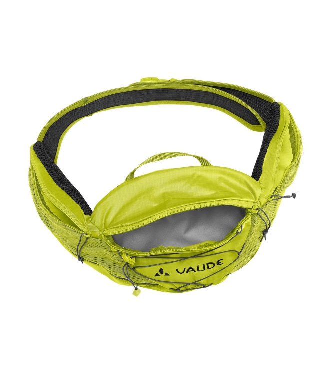 Vaude Vaude Uphill Hip Pack 2 971_bright green 16125 971_Bright Green Vaude tassen 16125 blauw bij Leerentveldvrijetijd.nl