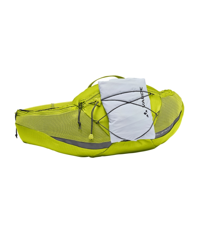 Vaude Vaude Uphill Hip Pack 2 971_bright green 16125 971_Bright Green Vaude tassen 16125 blauw bij Leerentveldvrijetijd.nl