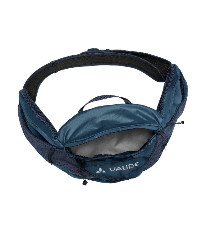 Vaude Vaude Uphill Hip Pack 2 334_baltic sea 16125 334_Baltic Sea Vaude tassen 16125 antraciet bij Leerentveldvrijetijd.nl