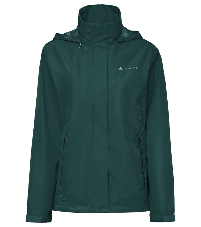 Vaude Vaude Women\'s Escape Light Jacket deep pond 03895_050 deep pond Vaude jassen 03895_050 blauw bij Leerentveldvrijetijd.nl