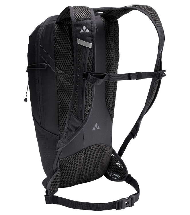 Vaude Vaude Uphill 12 dagtour rugzak 010_black 16127 010_Black Vaude tassen 16127 licht grijs bij Leerentveldvrijetijd.nl