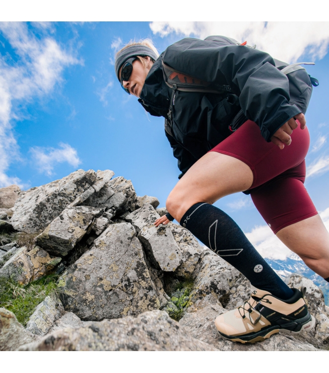 Stox Energy Socks wandelsokken OUSKW antraciet bij Leerentveldvrijetijd.nl