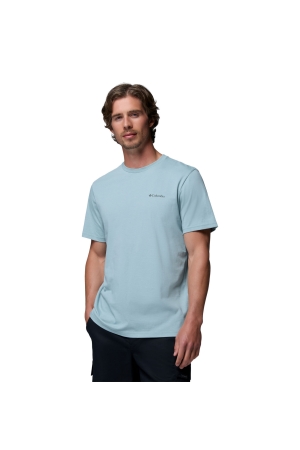 Columbia Columbia CSC Outdoor Back Graphic Tee 461_Crushed Blue, Scoped View Columbia Columbia CSC Outdoor Back Graphic Tee 461_Crushed Blue, Scoped View