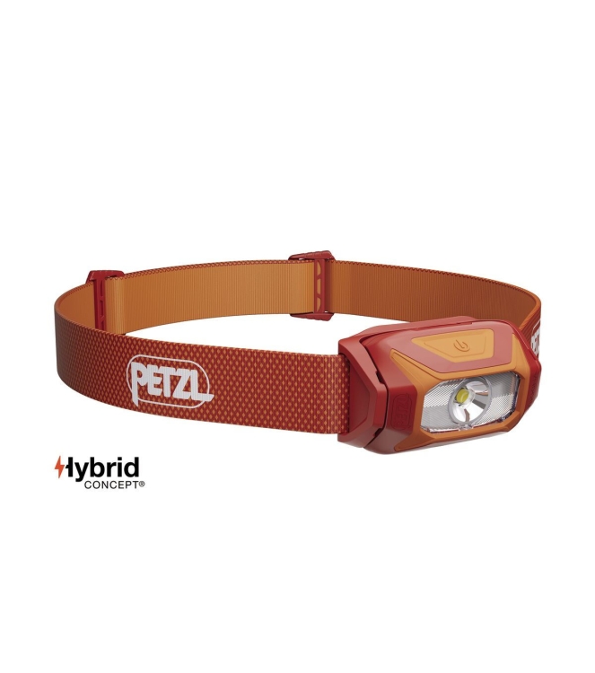 Petzl verlichting E060AB geel bij Leerentveldvrijetijd.nl