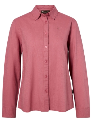 Pinewood Pinewood Värnamo InsectSafe Hemp mix L/S SHIRT W