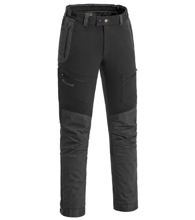 Pinewood Pinewood Finnveden Hybrid Ext TRS-C 407_black/d.anthracite 1-53020 407_Black/D.Anthracite Pinewood gevoerde broeken 1-53020 licht grijs bij Leerentveldvrijetijd.nl