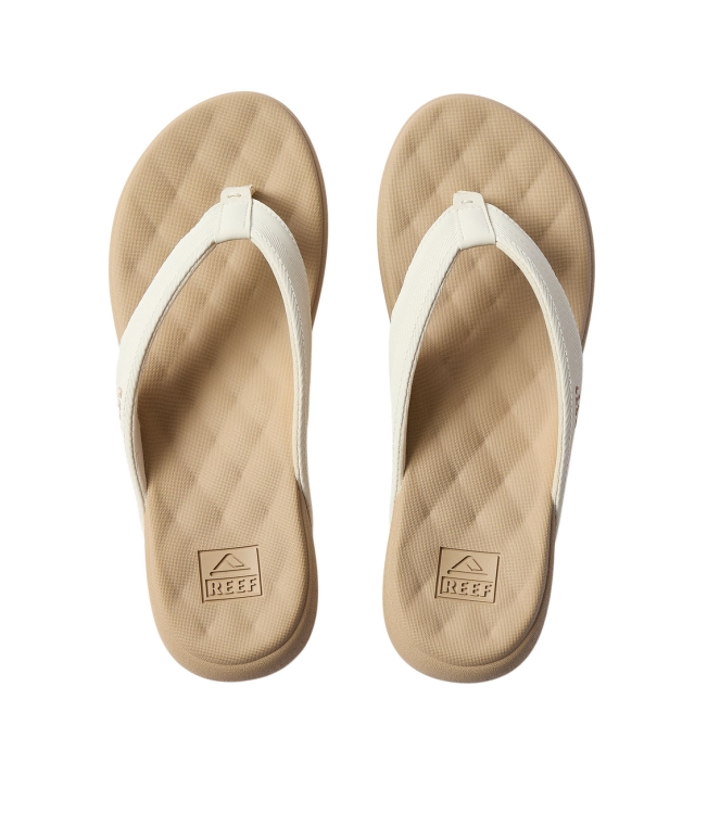 Reef Reef Cushion Melody sand CJ8133-61 Sand Reef slippers CJ8133-61 jeans bij Leerentveldvrijetijd.nl