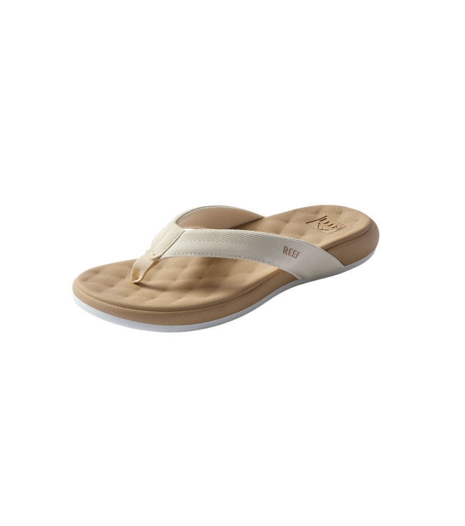 Reef Reef Cushion Melody sand CJ8133-61 Sand Reef slippers CJ8133-61 jeans bij Leerentveldvrijetijd.nl