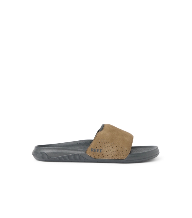 Reef Reef Tailslide grey/tan CJ8560-61 Grey/Tan Reef slippers CJ8560-61 lichtblauw bij Leerentveldvrijetijd.nl