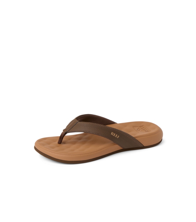 Reef Reef Cushion Melody chocolate/lion CJ8709-61 Chocolate/Lion Reef slippers CJ8709-61 marine bij Leerentveldvrijetijd.nl