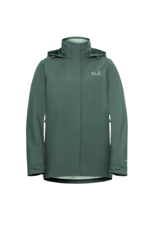 Jack Wolfskin Jack Wolfskin Rotwand 3In1 JKT W E0271_Sago Palm Jack Wolfskin Jack Wolfskin Rotwand 3In1 JKT W E0271_Sago Palm