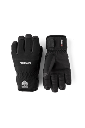 Hestra Hestra Ferox CZone Jr - 5 finger 100_Black Hestra Hestra Ferox CZone Jr - 5 finger 100_Black