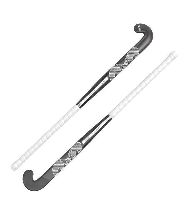 TK Hockey TK Hockey P4 LATE BOW black-white 126242jr Black-White TK Hockey hockeysticks 126242jr licht grijs bij Leerentveldvrijetijd.nl
