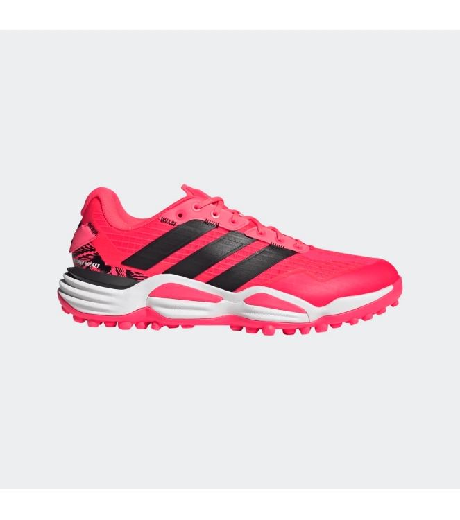 Adidas Adidas Adipower Hockey 4 26/27 solar-black IH9740 Solar-Black Adidas hockeyschoenen IH9740 beige bij Leerentveldvrijetijd.nl