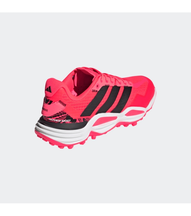Adidas Adidas Adipower Hockey 4 26/27 solar-black IH9740 Solar-Black Adidas hockeyschoenen IH9740 beige bij Leerentveldvrijetijd.nl