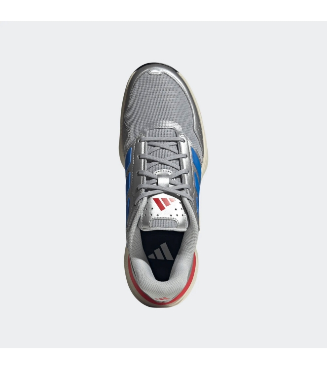Adidas Adidas Adipower Hockey League 26/27 silver-royal IH9744 Silver-Royal Adidas hockeyschoenen IH9744 antraciet bij Leerentveldvrijetijd.nl