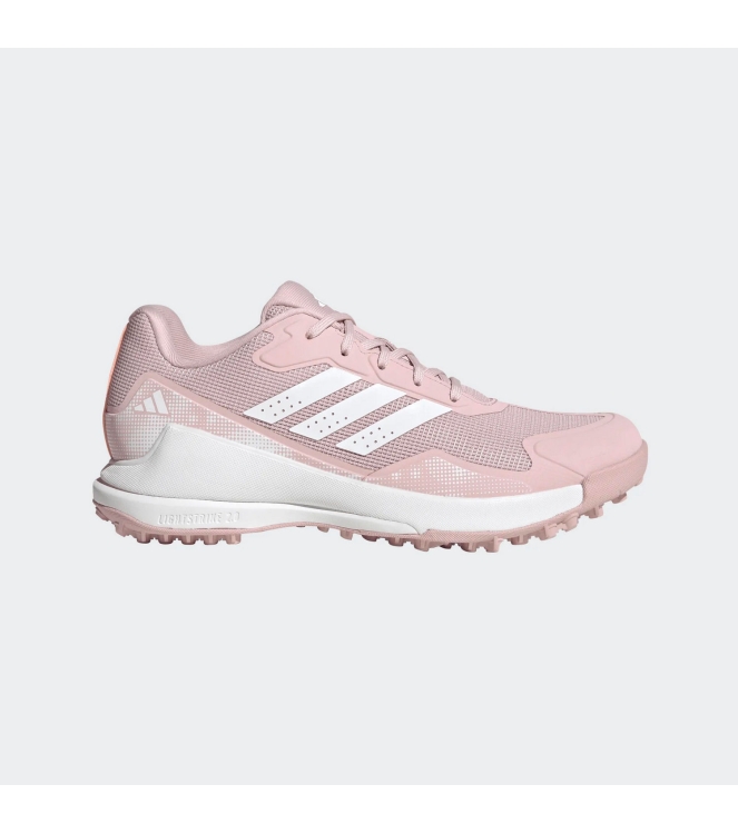 Adidas Adidas Fabela Zone 3 26/27 solar-white IH9733 Solar-White Adidas hockeyschoenen IH9733 beige bij Leerentveldvrijetijd.nl