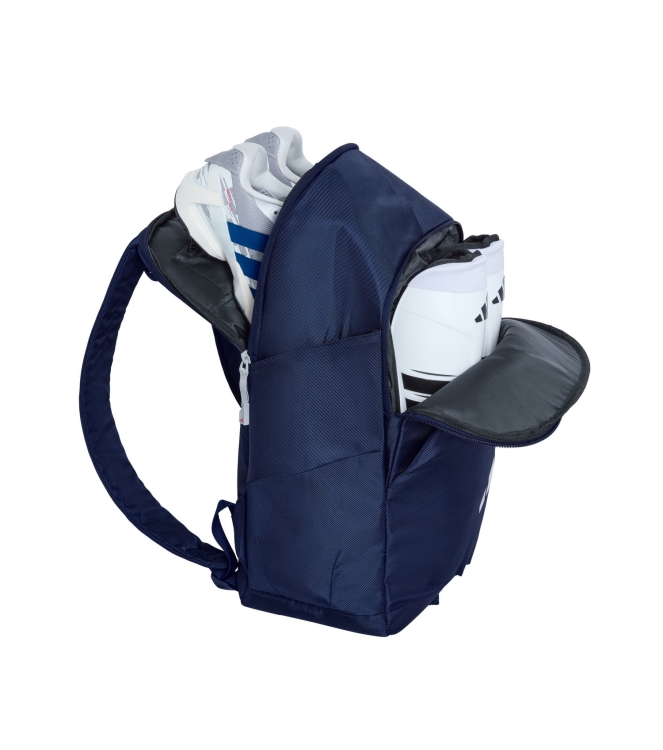 Adidas Adidas Vs .6 Backpack navy-silver KM1427 Navy-Silver Adidas hockeytassen KM1427 antraciet bij Leerentveldvrijetijd.nl