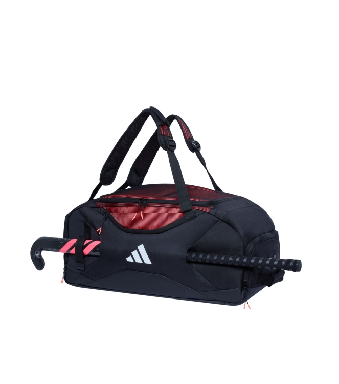 Adidas Adidas X Symbolic .3 Holdall black-solar KM1422 Black-Solar Adidas hockeytassen KM1422 licht grijs bij Leerentveldvrijetijd.nl