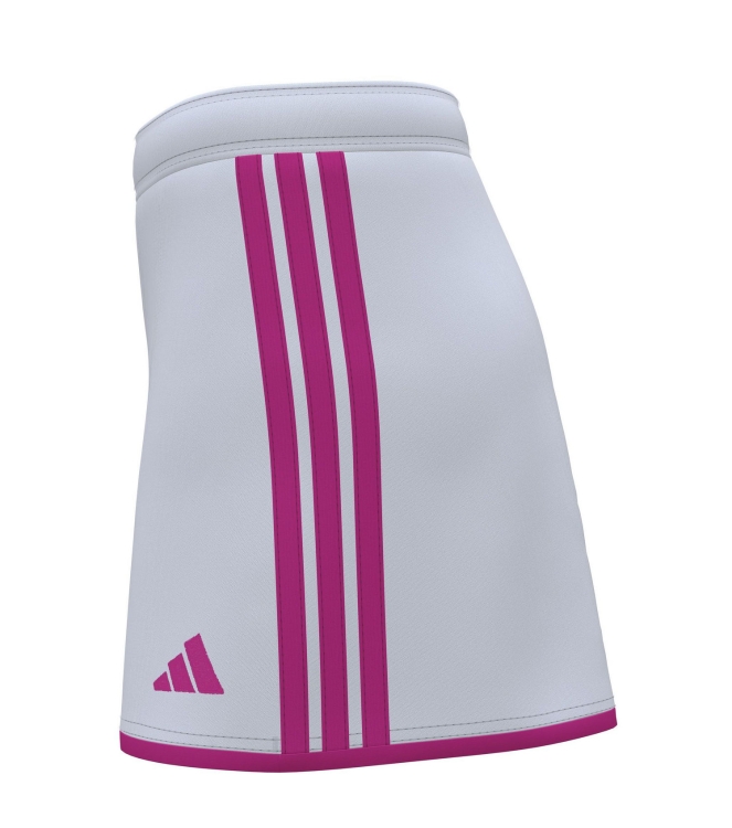 Adidas Adidas CU ENT26 Skort Girls white/pink JY5503 White/Pink Adidas hockeykleding JY5503 ivoor bij Leerentveldvrijetijd.nl