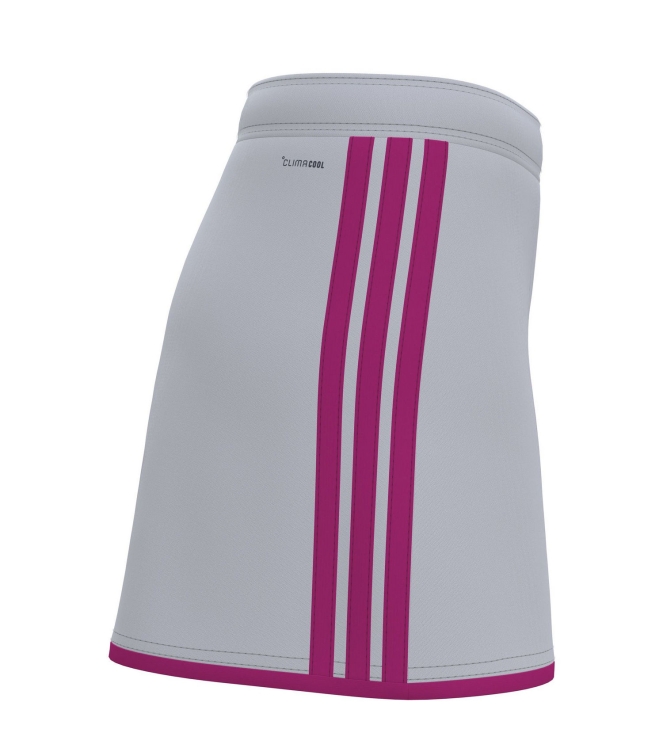 Adidas Adidas CU ENT26 Skort Girls white/pink JY5503 White/Pink Adidas hockeykleding JY5503 ivoor bij Leerentveldvrijetijd.nl