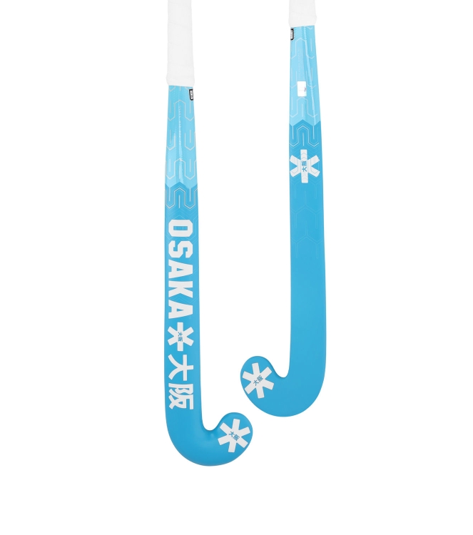 Osaka Osaka Mid Bow 25 blue topaz STK00411 Blue Topaz Osaka hockeysticks STK00411 antraciet bij Leerentveldvrijetijd.nl
