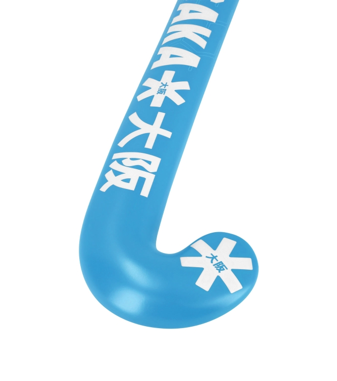 Osaka Osaka Mid Bow 25 blue topaz STK00411 Blue Topaz Osaka hockeysticks STK00411 antraciet bij Leerentveldvrijetijd.nl