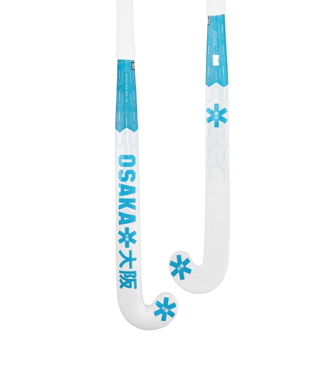 Osaka Osaka Mid Bow 40 blue topaz STK00412 Blue Topaz Osaka hockeysticks STK00412 antraciet bij Leerentveldvrijetijd.nl