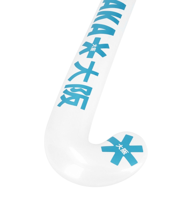 Osaka Osaka Mid Bow 40 blue topaz STK00412 Blue Topaz Osaka hockeysticks STK00412 antraciet bij Leerentveldvrijetijd.nl