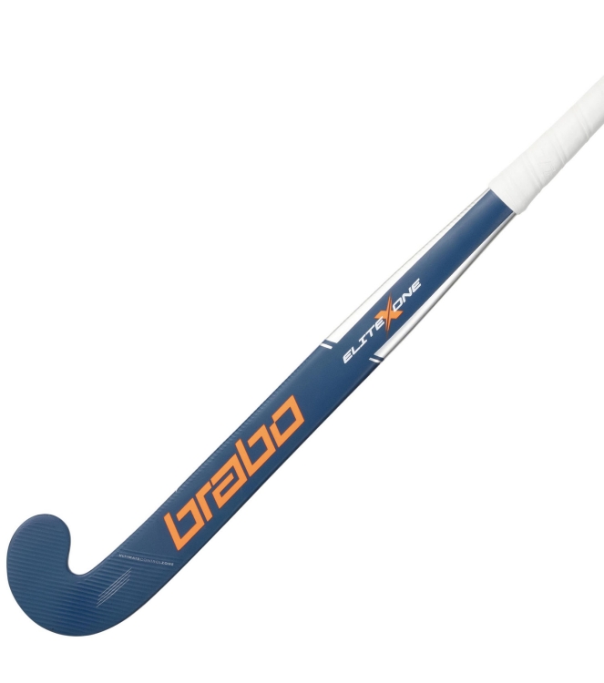 Brabo Brabo G-Force Elite X One LB JR 000_blue/orange 315.65002 000_Blue/Orange Brabo hockeysticks 315.65002 antraciet bij Leerentveldvrijetijd.nl