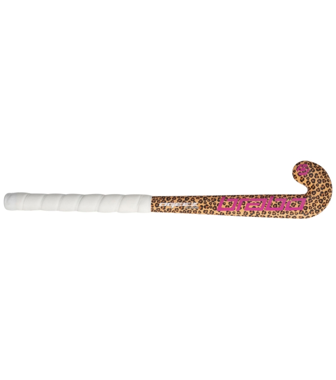 Brabo Brabo O\'GEEZ Baby Leopard/Black 18 Brabo hockeysticks 315.65340 groen bij Leerentveldvrijetijd.nl