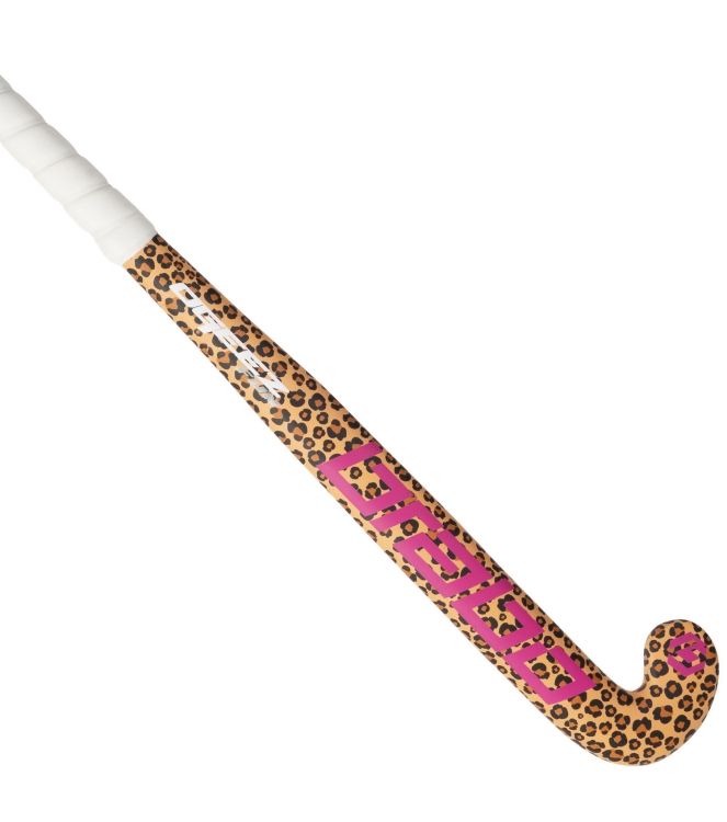 Brabo Brabo O\'GEEZ 070_leopard/black 315.65320 070_Leopard/Black Brabo hockeysticks 315.65320 groen bij Leerentveldvrijetijd.nl
