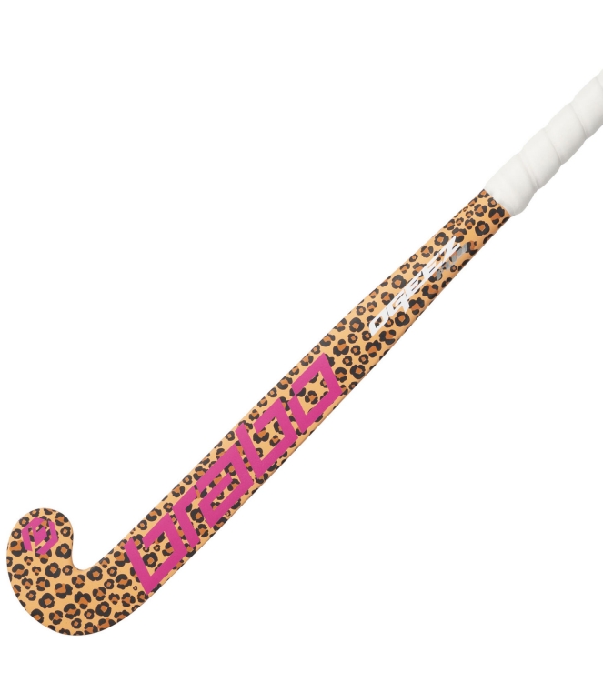 Brabo Brabo O\'GEEZ 070_leopard/black 315.65320 070_Leopard/Black Brabo hockeysticks 315.65320 groen bij Leerentveldvrijetijd.nl