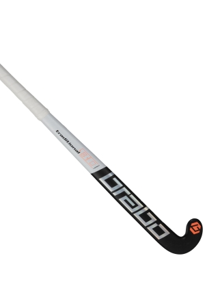 Brabo Brabo IT Traditional Carbon 80 LB 000_Black/Orange Brabo Brabo IT Traditional Carbon 80 LB 000_Black/Orange