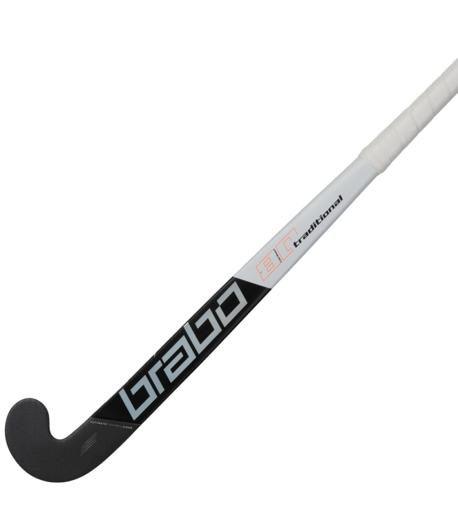 Brabo Brabo IT Traditional Carbon 80 LB 000_black/orange 315.66062 000_Black/Orange Brabo hockeysticks 315.66062 licht grijs bij Leerentveldvrijetijd.nl