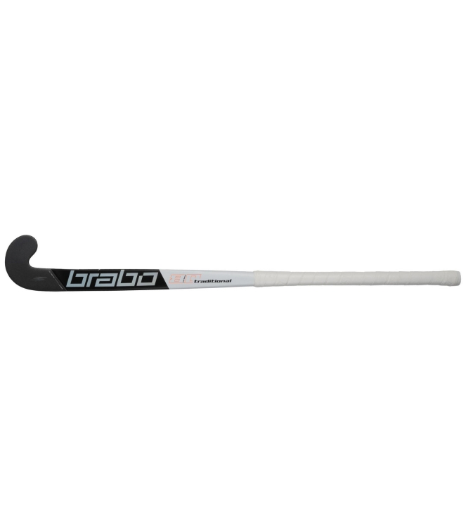 Brabo Brabo IT Traditional Carbon 80 LB 000_black/orange 315.66062 000_Black/Orange Brabo hockeysticks 315.66062 licht grijs bij Leerentveldvrijetijd.nl