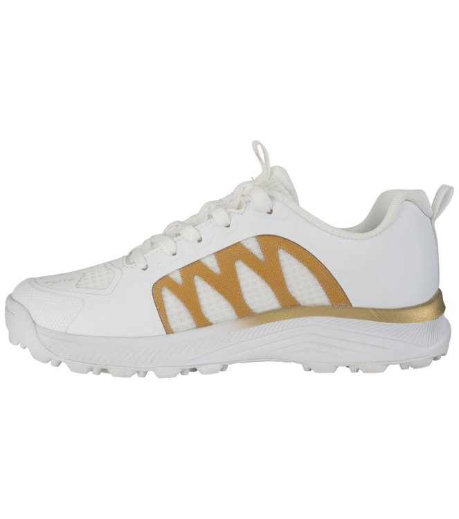 Brabo Brabo Shoe Elite 050_white/gold 316.62043 050_White/Gold Brabo hockeyschoenen 316.62043 groen bij Leerentveldvrijetijd.nl