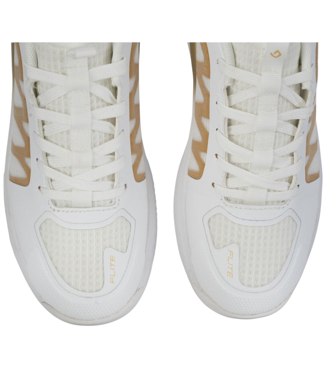 Brabo Brabo Shoe Elite 050_white/gold 316.62043 050_White/Gold Brabo hockeyschoenen 316.62043 groen bij Leerentveldvrijetijd.nl