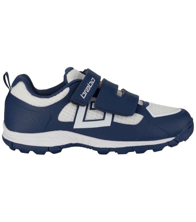 Brabo Brabo Shoe Force 010_white/navy 316.61013 010_White/Navy Brabo hockeyschoenen 316.61013 roze bij Leerentveldvrijetijd.nl